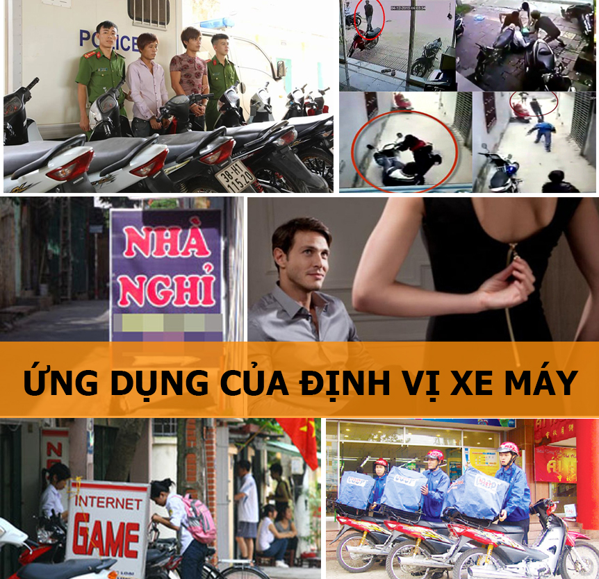 gan dinh vi xe may