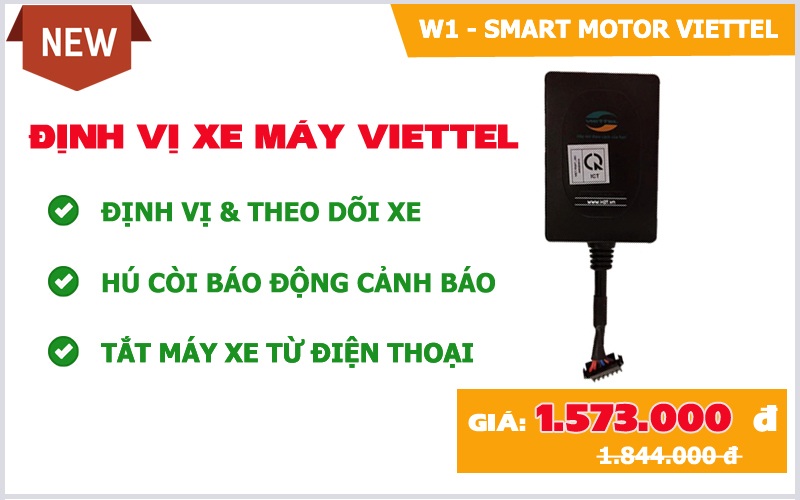 Giá Bộ Định Vị Xe Máy Viettel