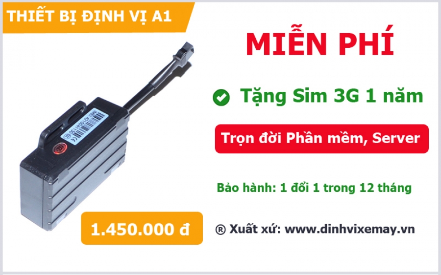 Hướng Dẫn Lắp và Cài Đặt Định Vị Xe A1 【Chính Hãng】